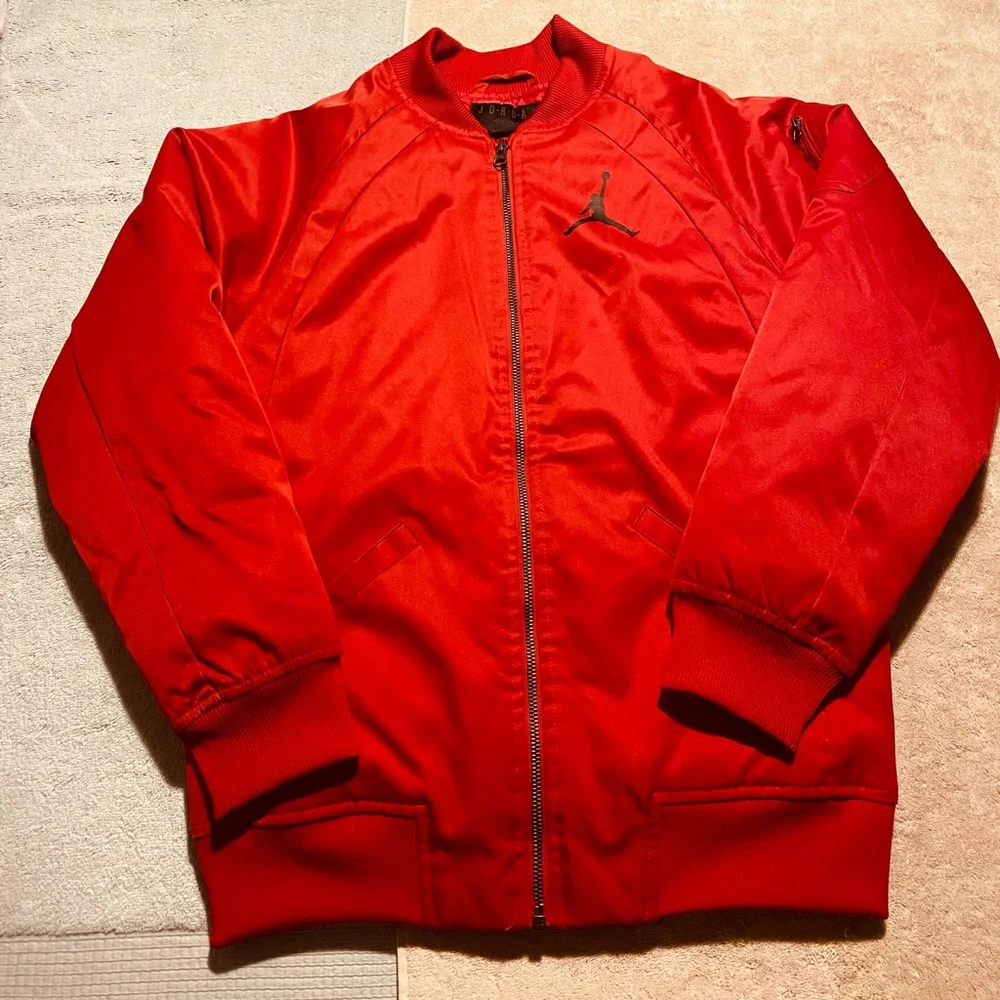 Nike air Jordan warm winter jacket size youth boys large